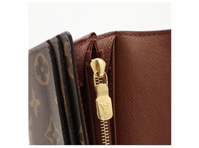 Louis Vuitton Monogram Portefeuille Sarah Bi-fold Long Wallet - vista 6