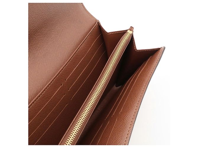Louis Vuitton Monogram Portefeuille Sarah Bi-fold Long Wallet - vista 7