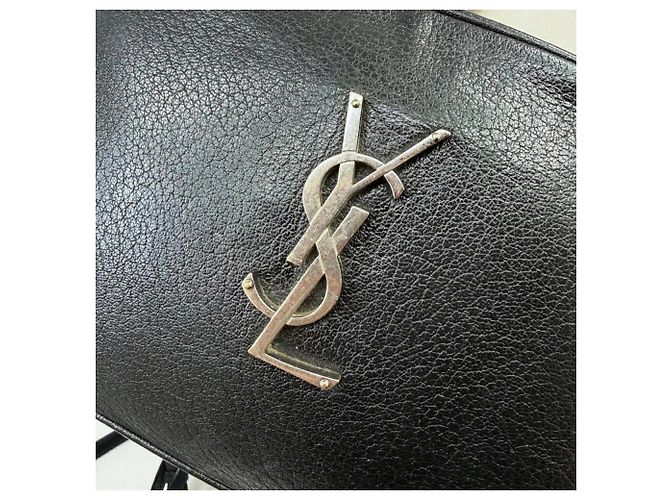 Autre Marque Borsa Camera Saint Laurent in pelle nera - vista 11
