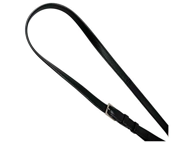 Autre Marque Borsa Camera Saint Laurent in pelle nera - vista 15