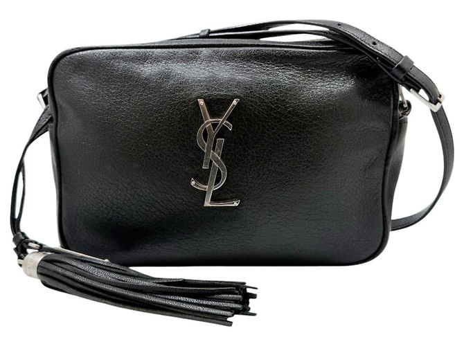 Autre Marque Borsa Camera Saint Laurent in pelle nera - vista 2