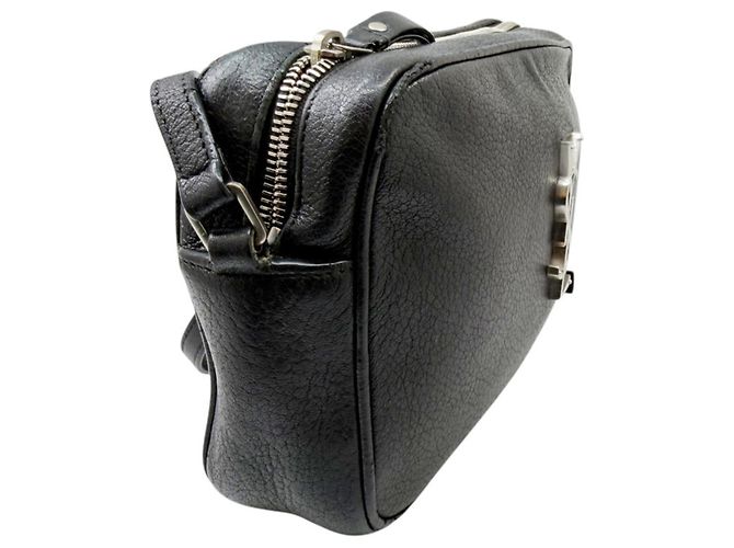 Autre Marque Borsa Camera Saint Laurent in pelle nera - vista 4