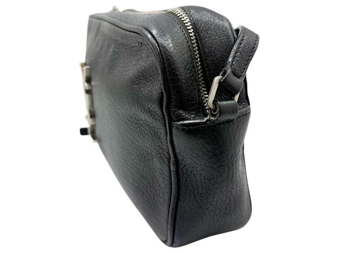 Autre Marque Borsa Camera Saint Laurent in pelle nera - vista 5