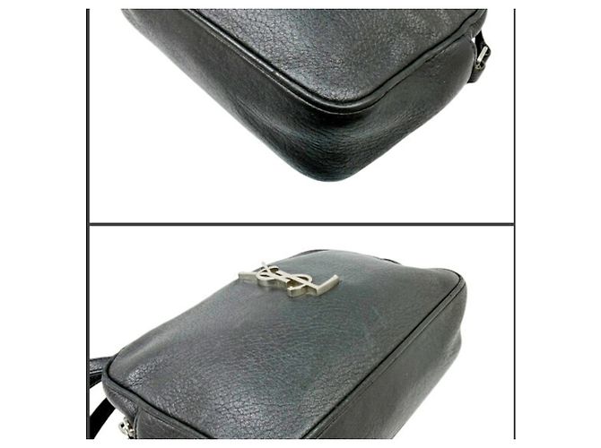 Autre Marque Borsa Camera Saint Laurent in pelle nera - vista 8