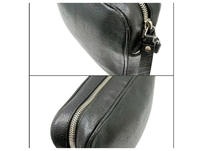 Autre Marque Borsa Camera Saint Laurent in pelle nera - vista 9