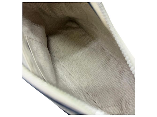 Borsa Loewe Puzzle Small in pelle bianca, borsa a spalla - vista 9