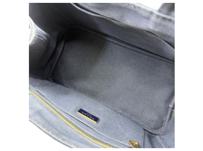 Borsa Prada Canapa Canvas - vista 14