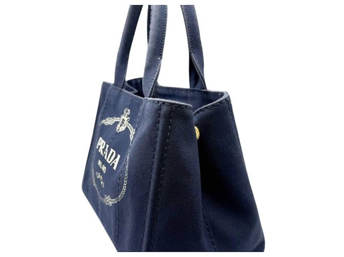 Borsa Prada Canapa Canvas - vista 3