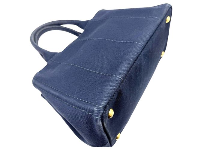 Borsa Prada Canapa Canvas - vista 6