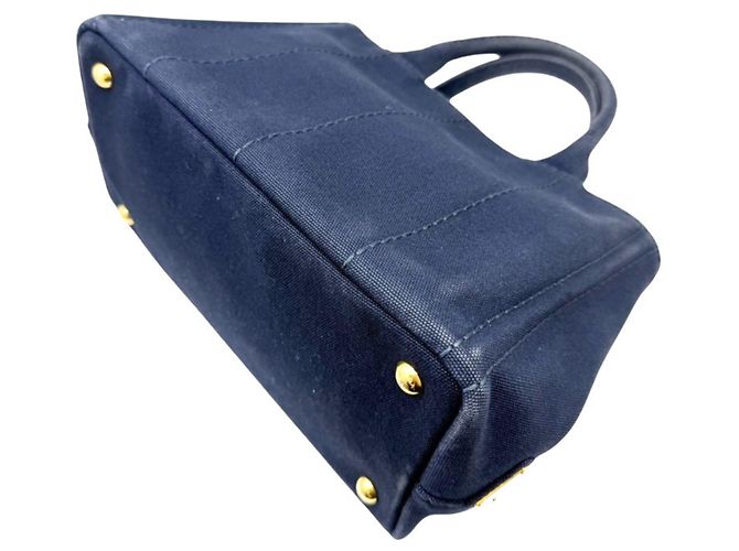 Borsa Prada Canapa Canvas - vista 8