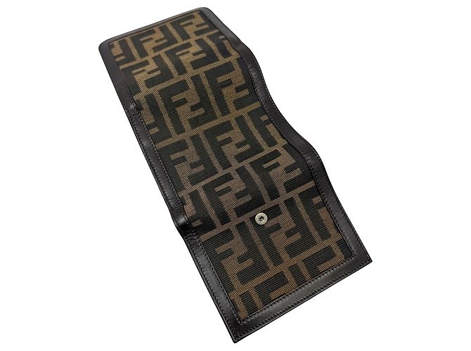 Fendi Zucca Tri-fold Geldbörse - Ansicht 9