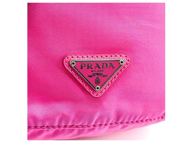 Pochette a Secchiello Prada in Tessuto con Coulisse Small - vista 6