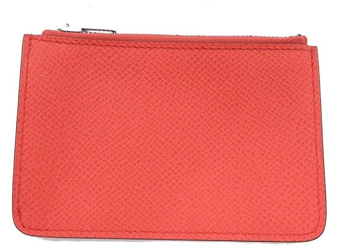 Hermès NEU HERMES CONSTANCE SLIM LACK EPSOM LEDER ROSE TEXAS WALLET - Ansicht 9