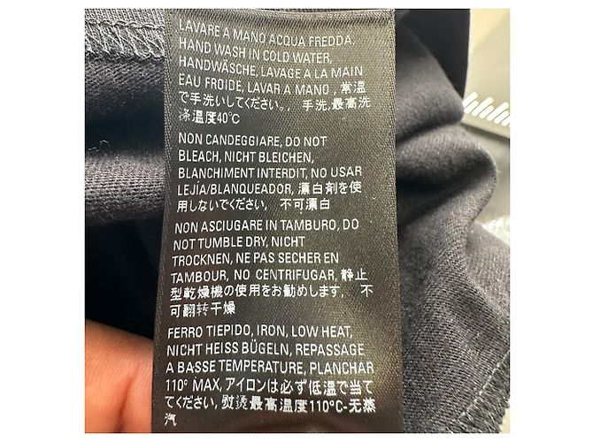Camiseta oversized Balenciaga BB en algodón negro - vista 11