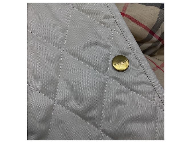 Burberry Constance Steppjacke aus beigem Polyester - Ansicht 5