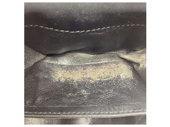 Portafoglio compatto Gucci in pelle nera - vista 6