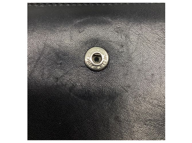 Portafoglio compatto Gucci in pelle nera - vista 7