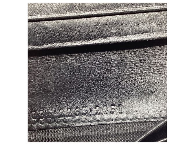 Portafoglio compatto Gucci in pelle nera - vista 9