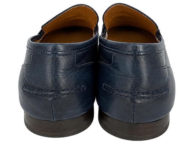 Mocassini Gucci Horsebit in pelle nera - vista 11