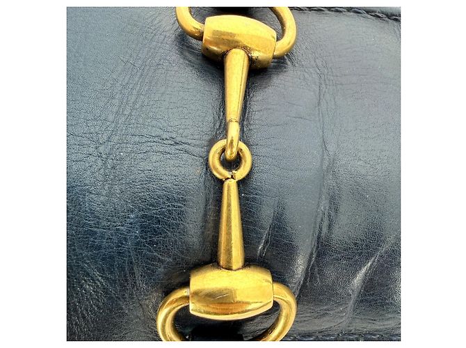 Mocassini Gucci Horsebit in pelle nera - vista 7