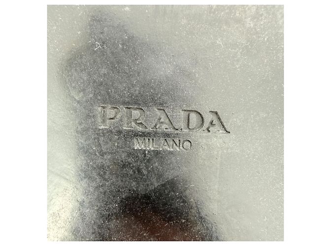 Mocassini Penny Prada in pelle nera - vista 10