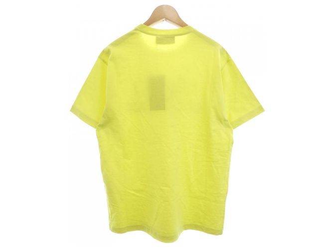 Camiseta de algodón Gucci amarilla - vista 2
