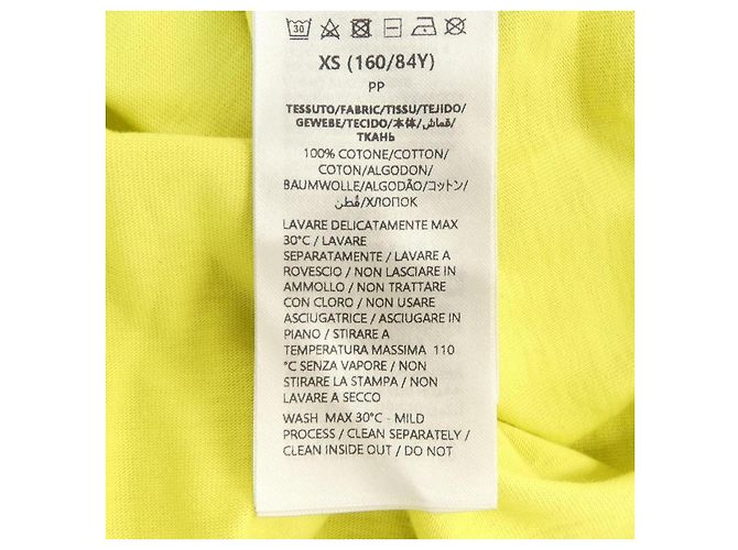 Camiseta de algodón Gucci amarilla - vista 3