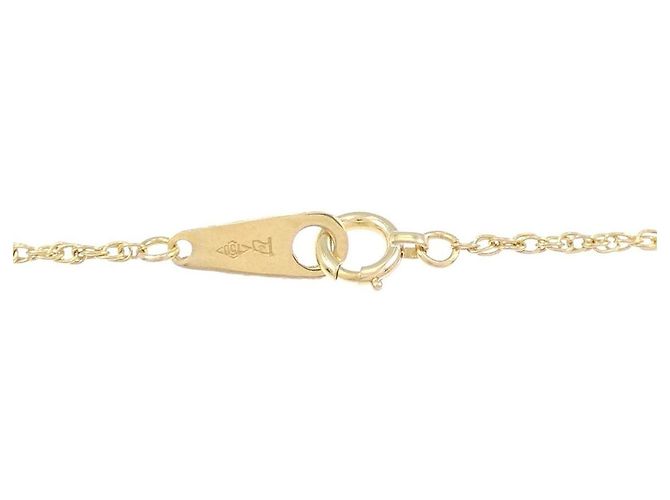 Autre Marque Collana Au750 Fiore e Diamanti - vista 5