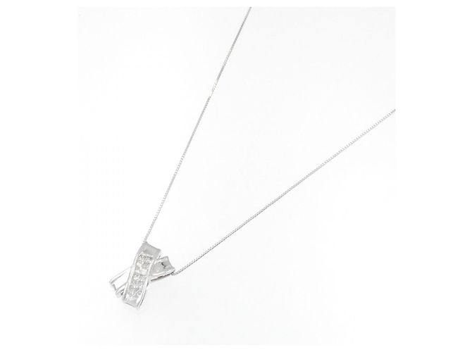 Autre Marque Collana Au750 Diamanti - vista 2