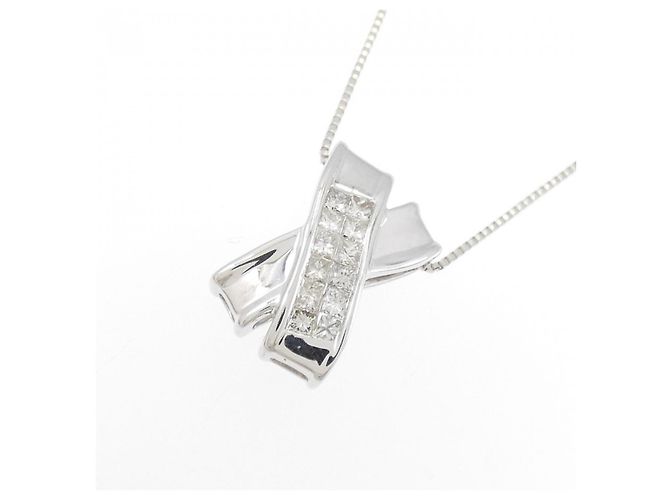 Autre Marque Collana Au750 Diamanti - vista 3