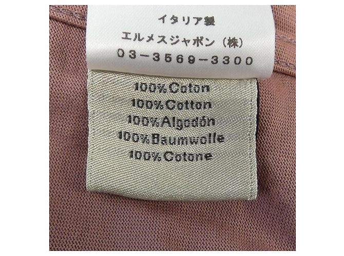 Camiseta rosa Hermès - vista 3