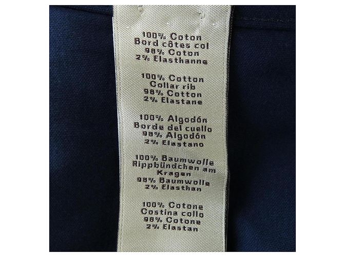 Camiseta de algodón Hermès azul marino - vista 3