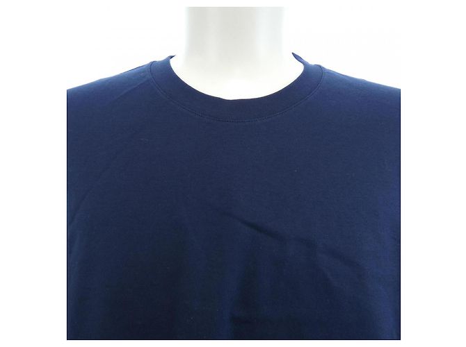 Camiseta de algodón Hermès azul marino - vista 5