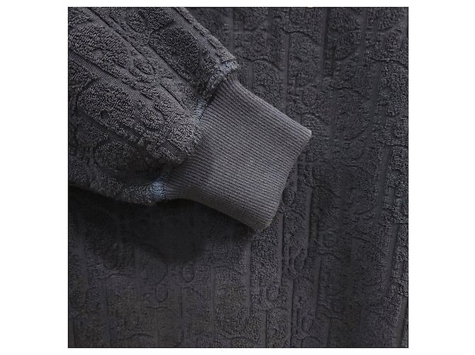 Dior Oblique Terry Hoodie Navy - Ansicht 12