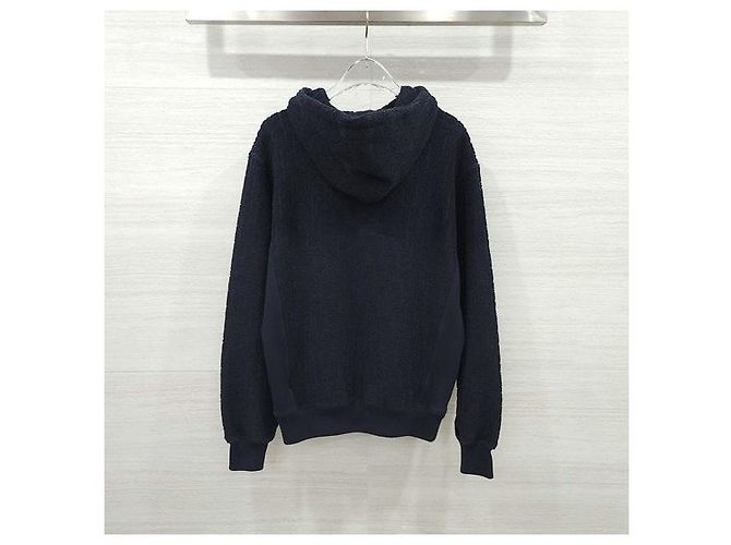 Dior Oblique Terry Hoodie Navy - Ansicht 2