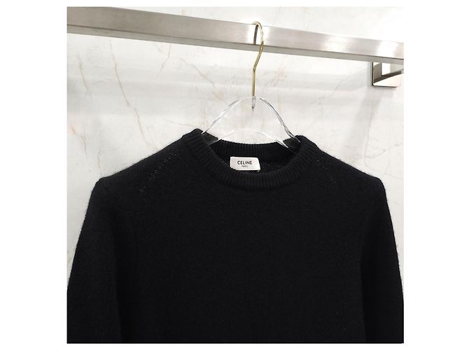 Céline Kaschmir-Pullover mit Rundhalsausschnitt XS - Ansicht 10