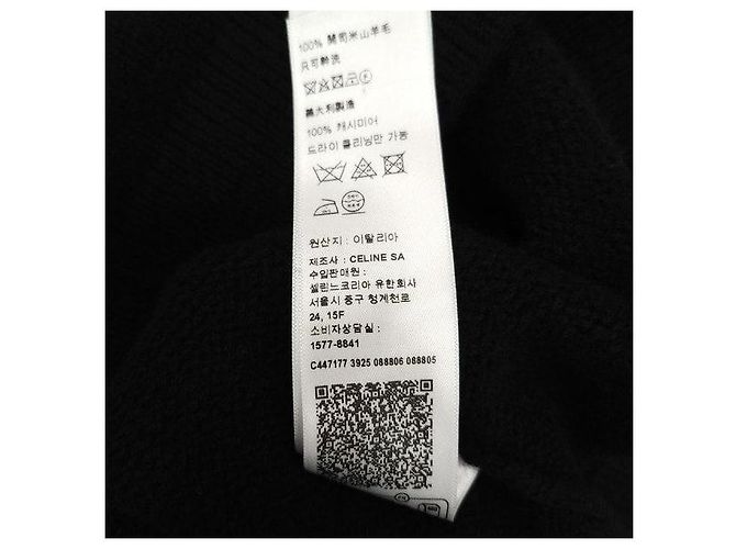 Céline Kaschmir-Pullover mit Rundhalsausschnitt XS - Ansicht 7