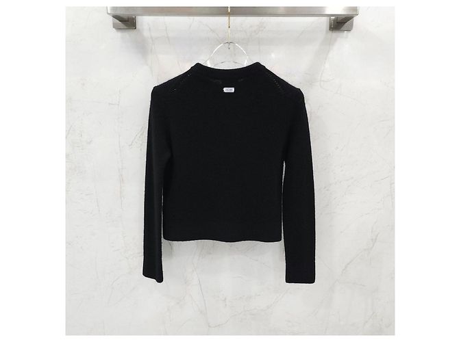 Céline Kaschmir-Pullover mit Rundhalsausschnitt XS - Ansicht 9