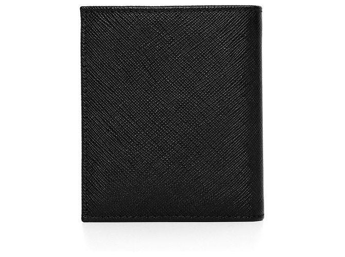 Prada Saffiano Triangle Logo Compact Wallet - view 5