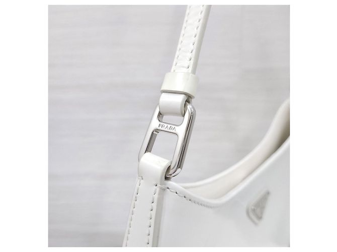 Prada Borsa a tracolla Cleopatra in pelle spazzolata - vista 13