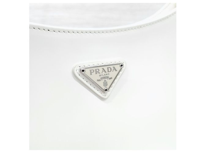 Prada Borsa a tracolla Cleopatra in pelle spazzolata - vista 15
