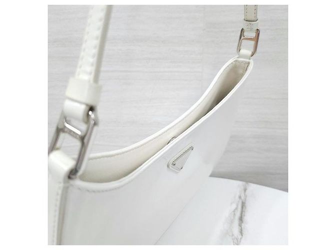 Prada Borsa a tracolla Cleopatra in pelle spazzolata - vista 5