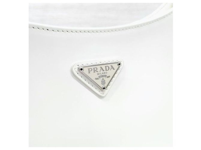 Prada Borsa a tracolla Cleopatra in pelle spazzolata - vista 6