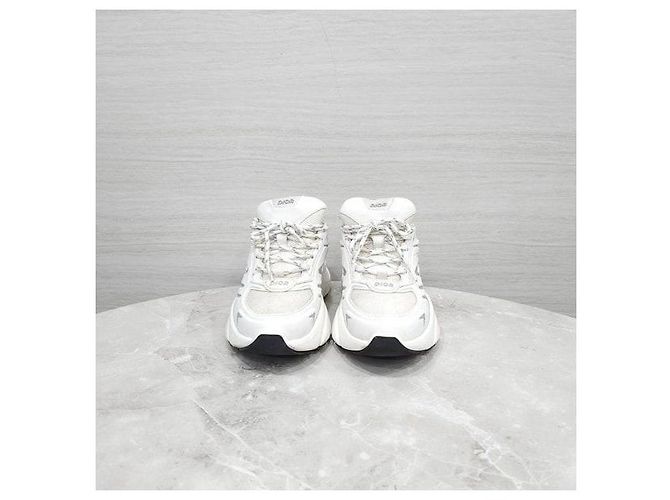 Dior B44 Blade Sneaker Weiß Leder - Ansicht 2