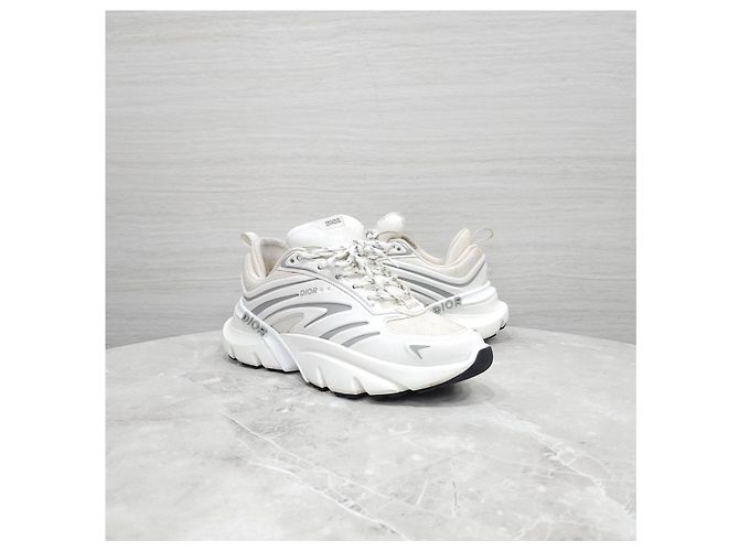 Dior B44 Blade Sneaker Weiß Leder - Ansicht 8