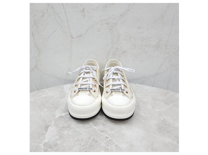 Dior Sneakers platform Gold Workand - vista 2
