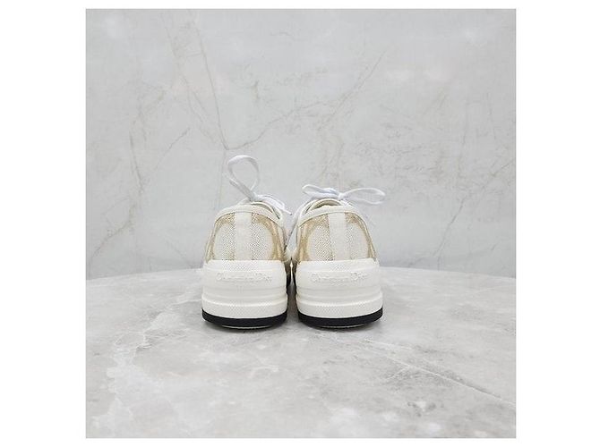 Dior Sneakers platform Gold Workand - vista 4