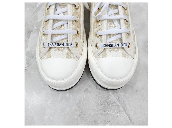 Dior Sneakers platform Gold Workand - vista 6