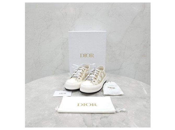Dior Sneakers platform Gold Workand - vista 8