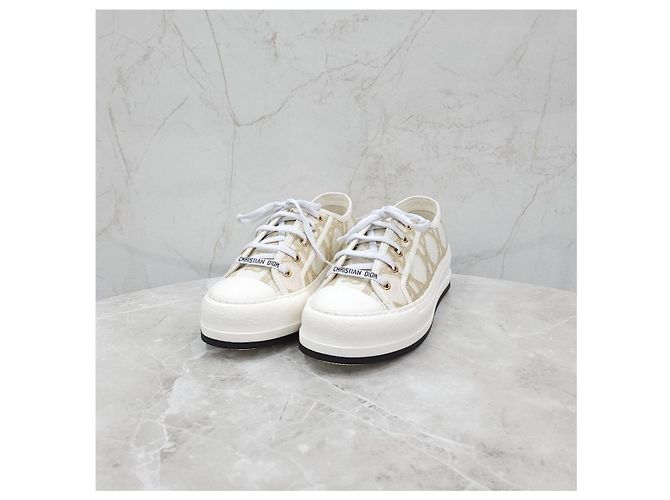 Dior Sneakers platform Gold Workand - vista 9